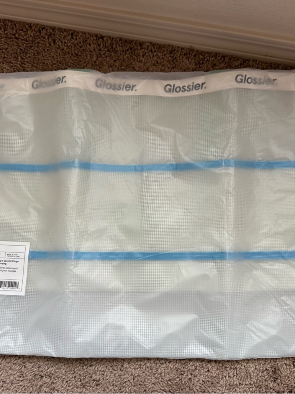 Glossier exclusive Miami Beach Bag NWT